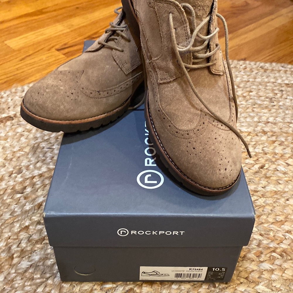 Rockport Wingtips Suede